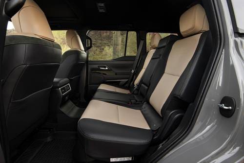 2025 Lexus GX 550 Overtrail 4dr SUV Rear Interior