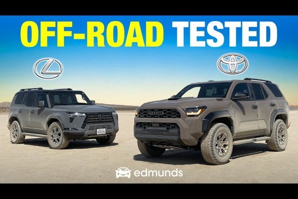 Lexus GX 550 Overtrail vs. Toyota 4Runner TRD Pro: Off-Road Comparison Test