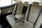 2017 Lexus IS 200t Sedan Rear Interior