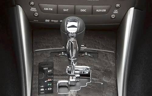 2010 Lexus IS 250 C Center Console
