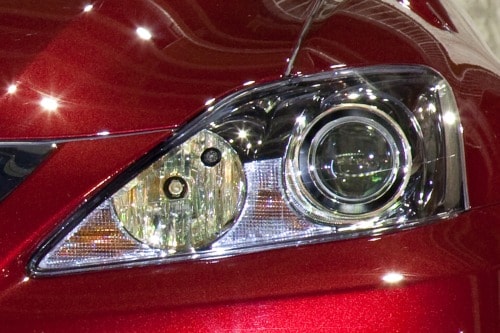2010 Lexus IS 250 C Headlamp Detail