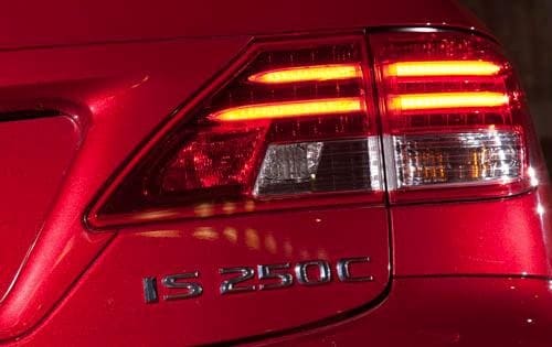 2010 Lexus IS 250 C Rear Badging