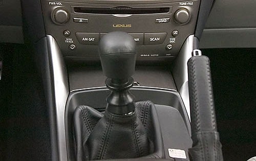 2009 Lexus IS 250 Center Console