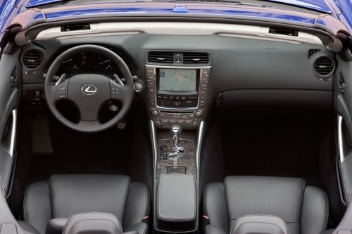 2010 Lexus IS 350 C Convertible Dashboard
