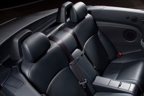 2010 Lexus IS 350 C Convertible Rear Interior