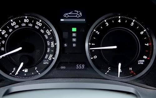 2011 Lexus IS 350 C Instrument Cluster
