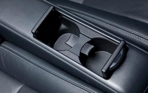 2012 Lexus IS Rear Cupholder Detail