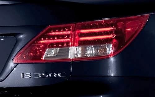 2012 Lexus IS 350 C Rear Badging