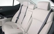 2009 Lexus IS 350 Rear Interior
