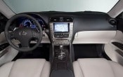 2010 Lexus IS Dashboard