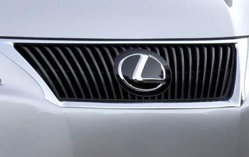 2010 Lexus IS Front Grille and Badging