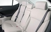 2010 Lexus IS Rear Interior