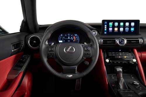 Lexus IS 350 F SPORT Sedan Steering Wheel Detail