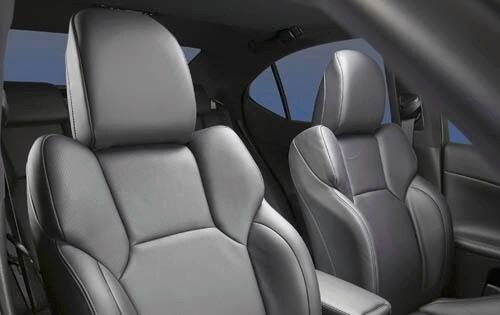 2009 Lexus IS F Front Seating Detail