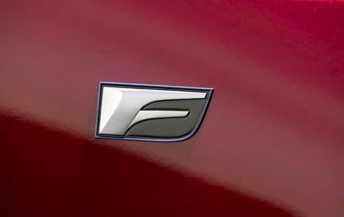 2009 Lexus IS F Side Badging