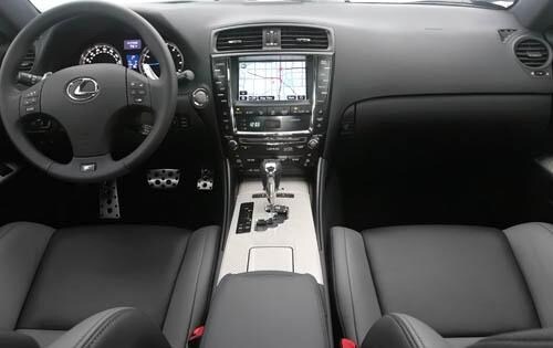 2009 Lexus IS F Interior