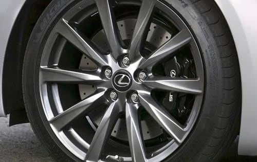 2009 Lexus IS F Wheel Detail