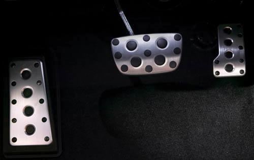 2010 Lexus IS F Pedal Detail
