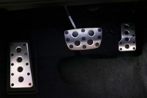 2010 Lexus IS F Sedan Alloy Pedal Detail