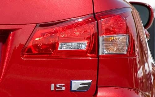 2010 Lexus IS F Rear Badging