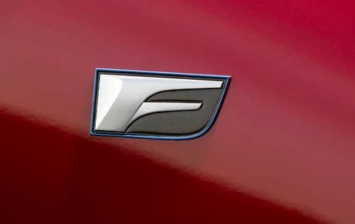 2010 Lexus IS F Side Badging