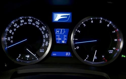 2010 Lexus IS F Instrument Cluster