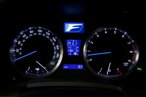 2010 Lexus IS F Sedan Gauge Cluster