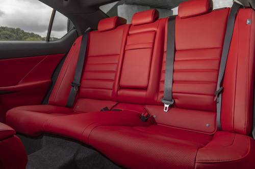 2025 Lexus IS 350 F SPORT Sedan Rear Interior