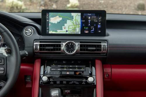 2025 Lexus IS 500 F SPORT Performance Premium Sedan Center Console