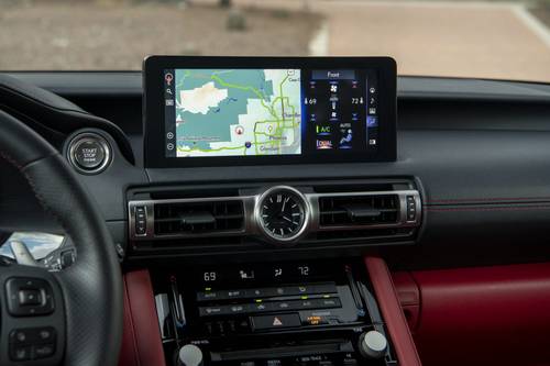 2025 Lexus IS 500 F SPORT Performance Premium Sedan Center Console