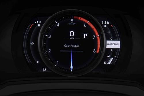 2025 Lexus IS 500 F SPORT Performance Premium Sedan Gauge Cluster