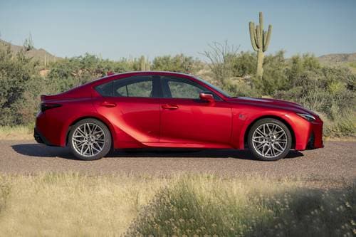 2025 Lexus IS 500 F SPORT Performance Premium Sedan Profile Shown