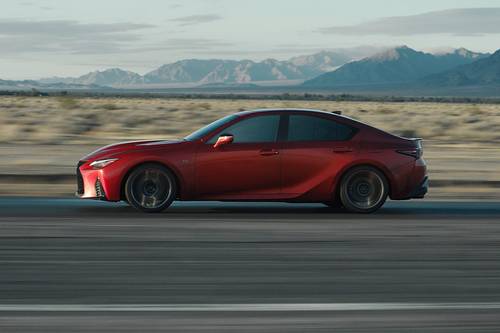 2025 Lexus IS 500 F SPORT Performance Premium Sedan Profile Shown