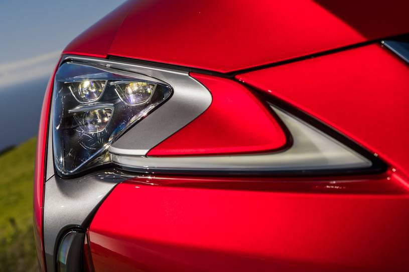 Lexus LC 500 Coupe Headlamp Detail