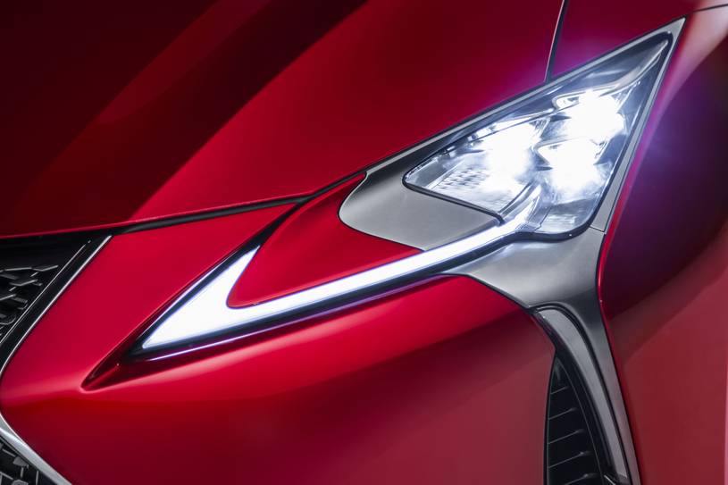 Lexus LC 500h Coupe Headlamp Detail