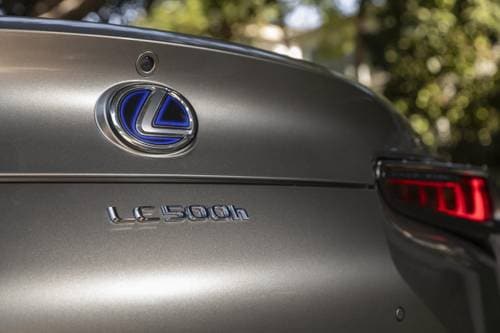 Lexus LC 500h Coupe Rear Badge