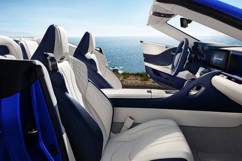 2024 Lexus LC 500 Convertible Interior