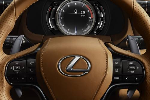 2024 Lexus LC 500 Coupe Steering Wheel Detail