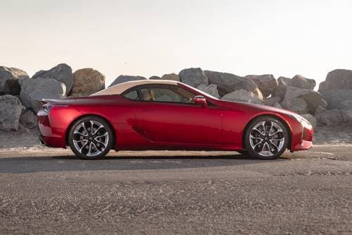 2025 Lexus LC 500 Convertible Profile