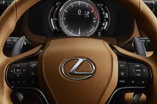 2025 Lexus LC 500 Coupe Steering Wheel Detail