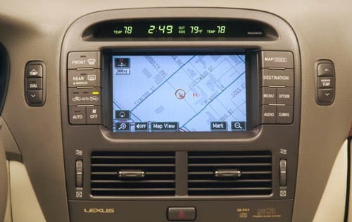 2004 Lexus LS 430 Multi-Function LCD Screen