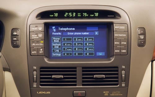 2004 Lexus LS 430 Multi-Function LCD Screen