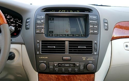2004 Lexus LS 430 Center Console