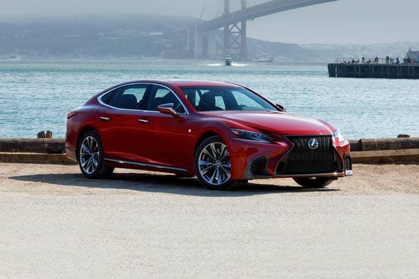 Lexus Ditches Touchpad for LS Luxury Sedan