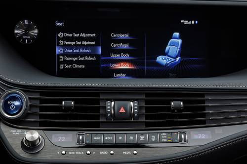 2020 Lexus LS 500h Sedan Center Console
