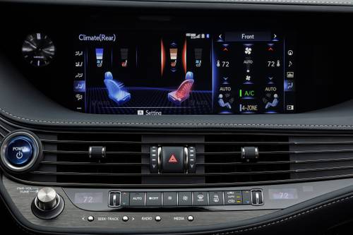2020 Lexus LS 500h Sedan Center Console