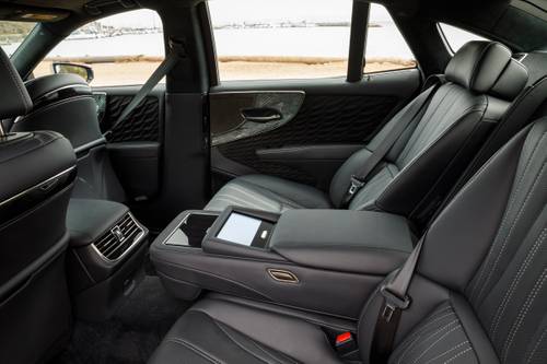 2020 Lexus LS 500h Sedan Rear Interior