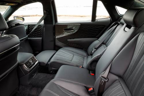 2020 Lexus LS 500h Sedan Rear Interior