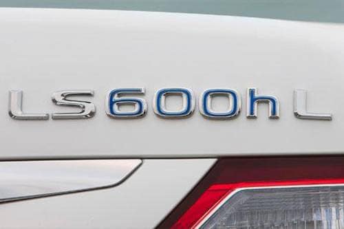 2012 Lexus LS 600h L Sedan Front Badge