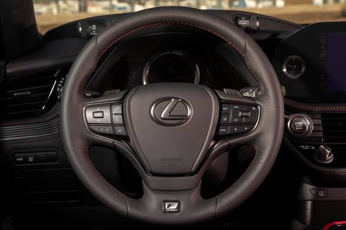 2025 Lexus LS 500 F SPORT Sedan Steering Wheel Detail
